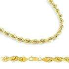 Showman Jewels LONG 14k Solid Yellow Gold Rope Chain Necklace 6mm 26 