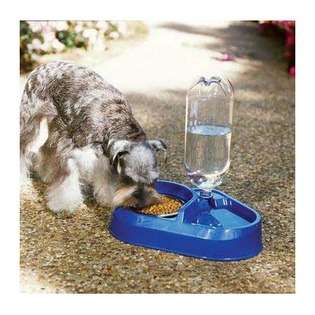   Combo Feeder and Waterer with Stainless Steel Bowl 