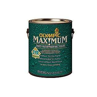 Maximum® Tinted Waterproofing Sealant, Cedar   1 gal.  Olympic Tools 