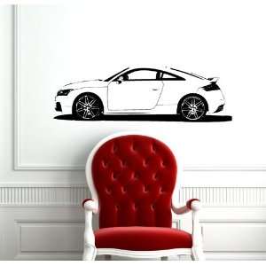 : Cute Design Wall Vinyl Sticker Decal Art Mural Car Audi Tt Rs Coupe 