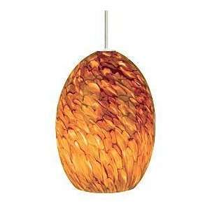  Pine Amber Glass   Compact Fluorescent Lamping   277 Voltage Version
