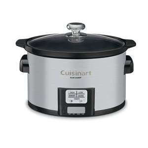 Cuisinart 3.5 qt. Slow Cooker, Brushed Stainless  Kitchen 