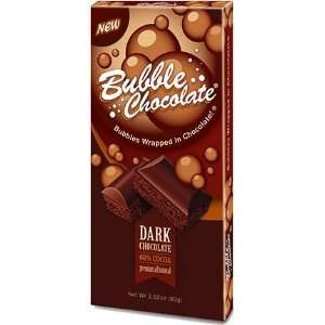 Bubble Dark Chocolate Bar 2.82oz 10 Grocery & Gourmet Food