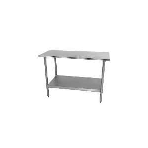   Table, 18/430 Stainless Top w/ Undershelf, 24 in Wide