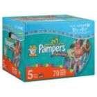 Pampers Baby Dry Diapers, Size 5 (27+ lb), Sesame Street 70 diapers