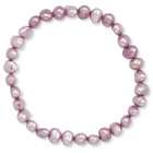   Freshwater Pearl Stretch Bracelet Pearls Range In Size From 6mm   8mm