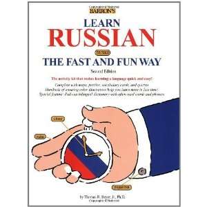  Learn Russian the Fast and Fun Way [Paperback] Thomas 