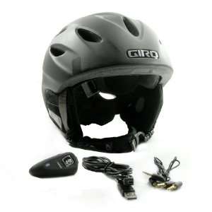  2008 Giro G9 Snowboard Helmet with Wireless Sound System 