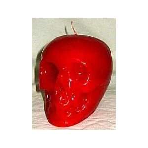  Skull Candle Figure Red Patio, Lawn & Garden