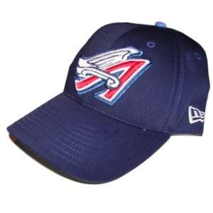  Anaheim Angels New Era Navy Adjustable Hat Cap: Sports 