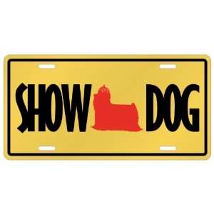    Yorkshire Terriers / Show Dog  License Plate Dog