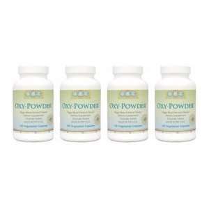 Oxy Powder 4 Pack Organic Oxygen Based Colon Cleanse