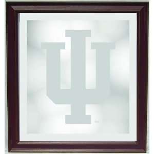 NCAA Indiana Hoosiers Framed Wall Mirror 