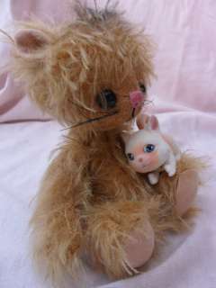 So sweet: Little baby cat *ALICE*, 5 inch, OOAK   Handmade by 
