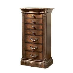  Powell Mayfair Cherry Jewelry Armoire: Home & Kitchen