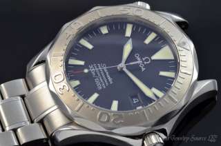 MENS OMEGA SEAMASTER NON AMERICAS CUP AUTOMATIC 18K GOLD WATCH 2230.50 