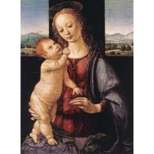  Da Vinci   Madonna and Child with a Pomegranate   Hand 