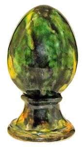 Handpainted Ceramic Egg. Russia.  