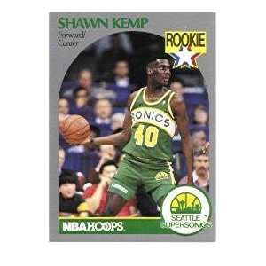  1990 91 Hoops #279 Shawn Kemp RC: Sports & Outdoors