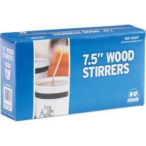  Royal Wooden Coffee Stirrers 7.5 4000 ct 