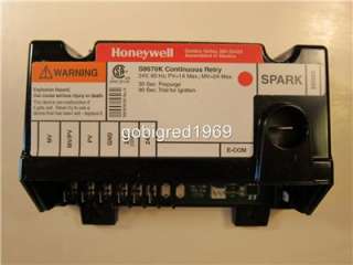NEW Honeywell S8670K Pilot Module Ignition Control More Parts Listed