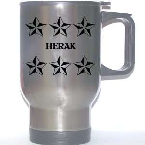   Gift   HERAK Stainless Steel Mug (black design) 