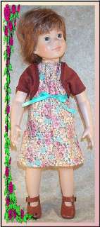 Doll Clothes Summer Dress Shrug fit Magic Attic 18 inch Slim Body 