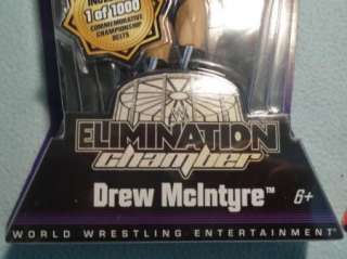 Drew McIntyre Chris Jericho WWE Wrestling figure belt  