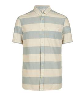 Brittany Short Sleeved Shirt, Men, Shirts, AllSaints Spitalfields