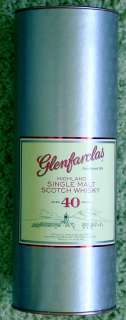 RARE Glenfarclas 40 year old Single Malt Scotch Whisky 750ml SEALED 