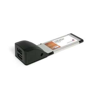  2 Port USB 2.0 ExpressCard Adapter Electronics