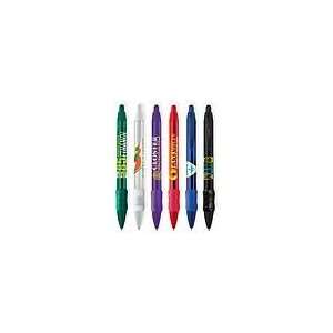  Min Qty 300 BIC(R) WideBody Clear Pens with Rubber Grip 