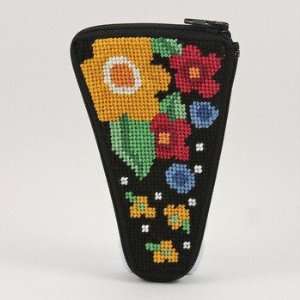    Scissor Case   Floral   Needlepoint Kit: Arts, Crafts & Sewing
