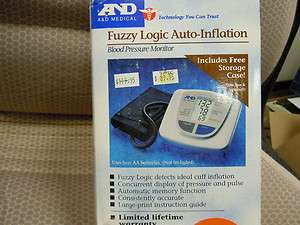 Lifesource Auto Inflation Digital Blood Pressure Monitor Model 