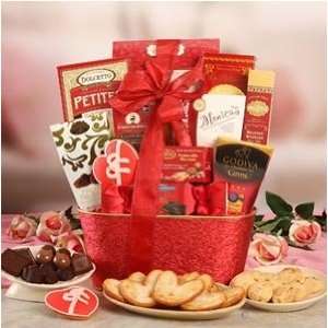 Heartfelt Valentines Gift Basket  Grocery & Gourmet Food