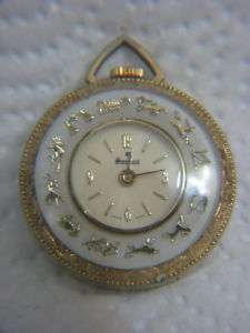 Vintage Santus Zodiac Manual Pocket Swiss Watch  