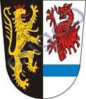 1x STICKER Landkreis Tirschenreuth GERMANY COAT OF ARMS