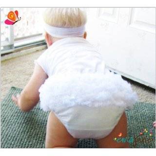 TM) White Feather Wings & Halo for Baby Toddlers 6 18mo as Photo Props 