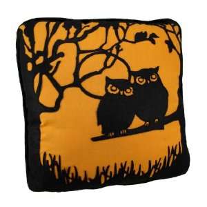  Bethany Lowe HOOT Halloween Owls Throw Pillow