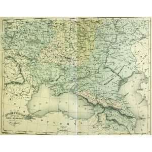  Dufour map of European Russia   Southern (1854): Office 