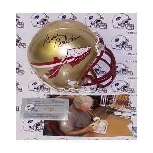 Bobby Bowden Signed Florida State Seminoles Mini Helmet