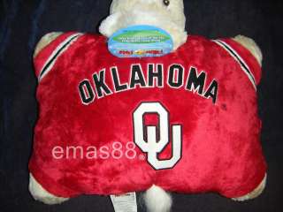 My Pillow Pets OU Sooner College Team Brand New Ready to Ship As 