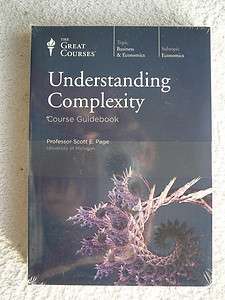   Co Great Course DVDs  UNDERSTANDING COMPLEXITY Brand New  