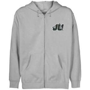  JU Dolphins Youth Ash Logo Applique Full Zip Hoody Sports 