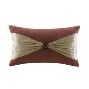 Hampton Hill Stonebridge Cotton/Polyester Oblong Pillow, 12 by 20 Inch 