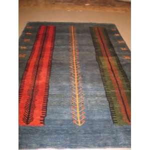    6x9 Hand Knotted GABBEH Persian Rug   67x95: Home & Kitchen