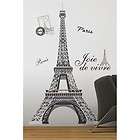 EIFFEL TOWER Giant 56 Removable Wall Decals Mural PARIS Room Decor 