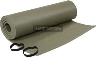 Olive Drab Polyethylene Foam Sleeping Pad With Ties 613902408906 