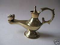 Small Egyptian Brass Aladdin Lamp 5X3 Gift Hand Made  