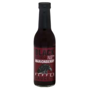 Black Horse Bh Marionberry Ppr Sauce 8 OZ (Pack of 6)  